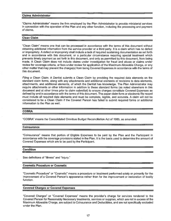 Dental and Vision Plan Document for Richmond Community Schools - Page 19