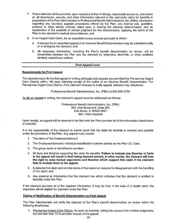 Dental and Vision Plan Document for Richmond Community Schools - Page 31