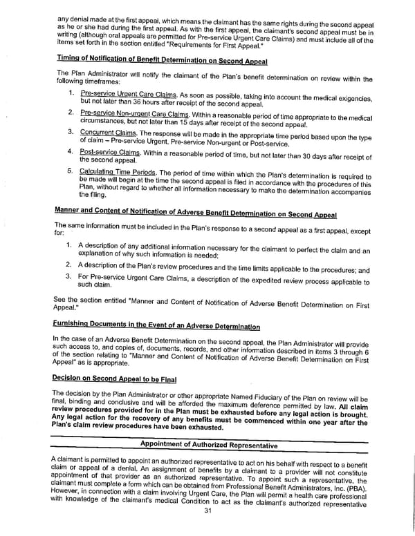 Dental and Vision Plan Document for Richmond Community Schools - Page 33