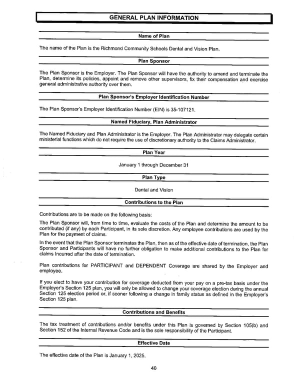 Dental and Vision Plan Document for Richmond Community Schools - Page 42