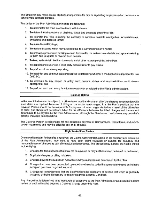 Dental and Vision Plan Document for Richmond Community Schools - Page 47