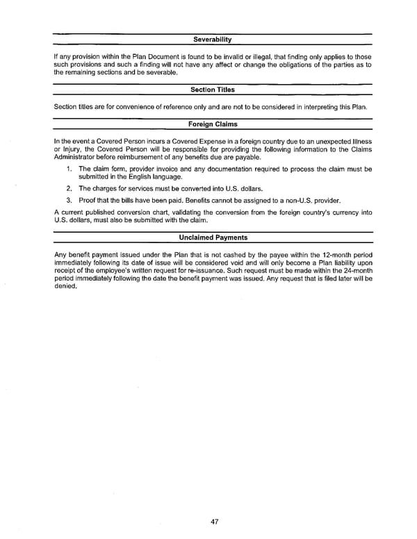 Dental and Vision Plan Document for Richmond Community Schools - Page 49