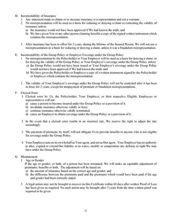 Life Certificate - All Other Employees - Page 21