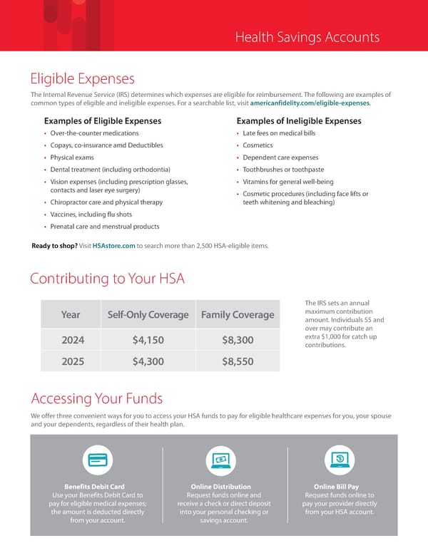 Understanding Health Savings Accounts (HSAs) - Page 2