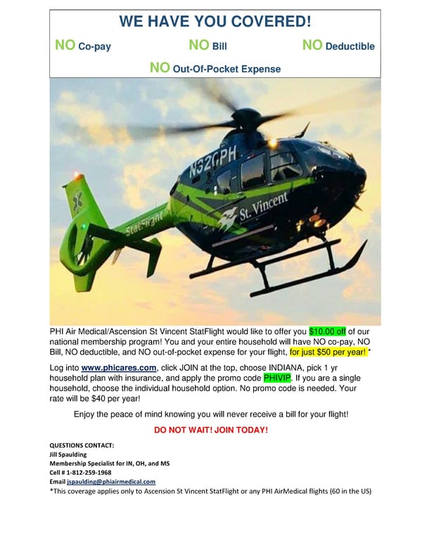 PHI Air Medical Membership - Page 1