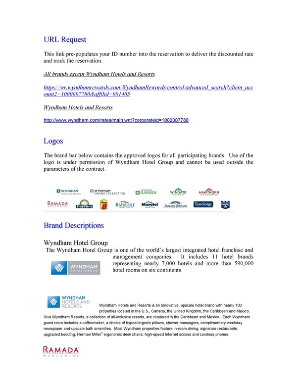 Wyndham Hotel Group Member Benefit Start-Up Kit - Page 2