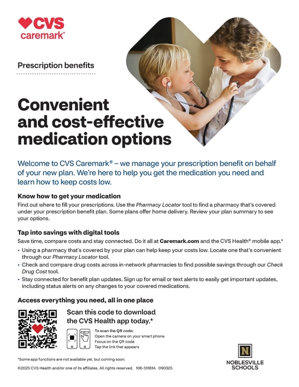 Convenient and Cost-Effective Medications - Page 1
