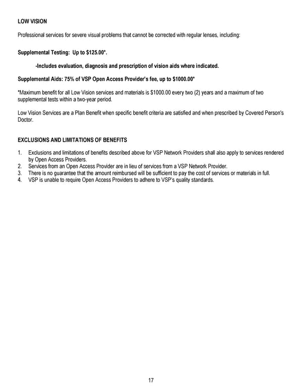 Certificate of Coverage - Page 18