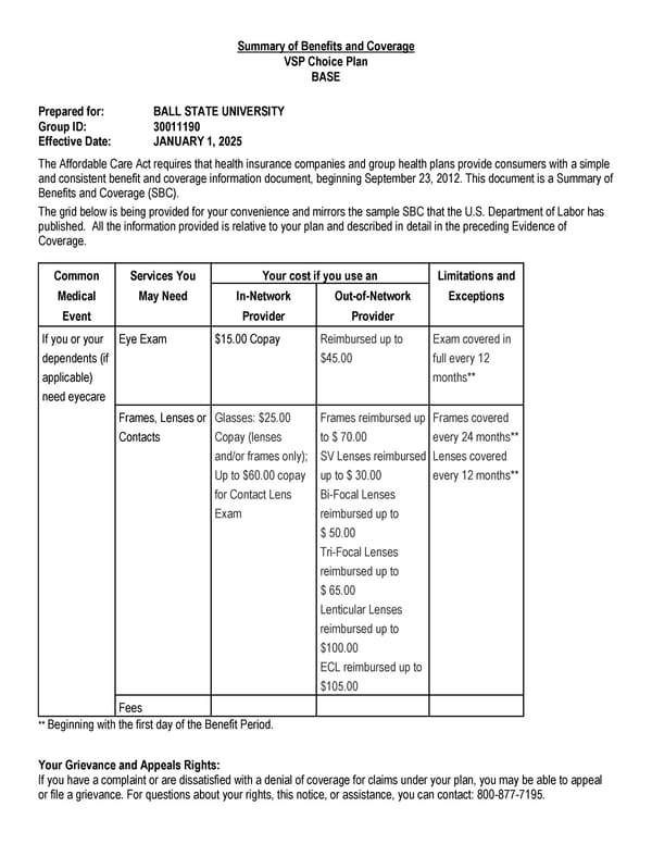 Certificate of Coverage - Page 23