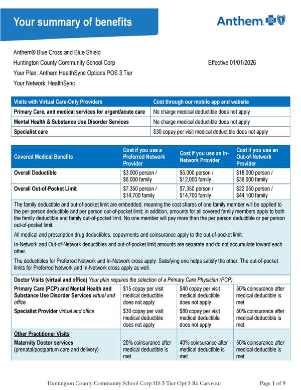 PPO #2 Summary - Page 1