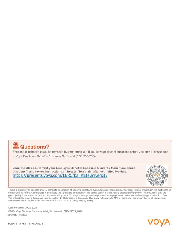 Short Term Disability Insurance Overview - Page 3