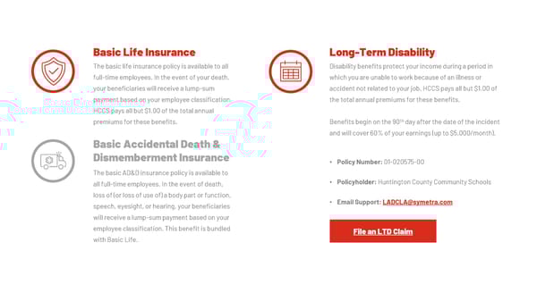 Huntington County Community Schools Benefits Plan 2026 - Page 16