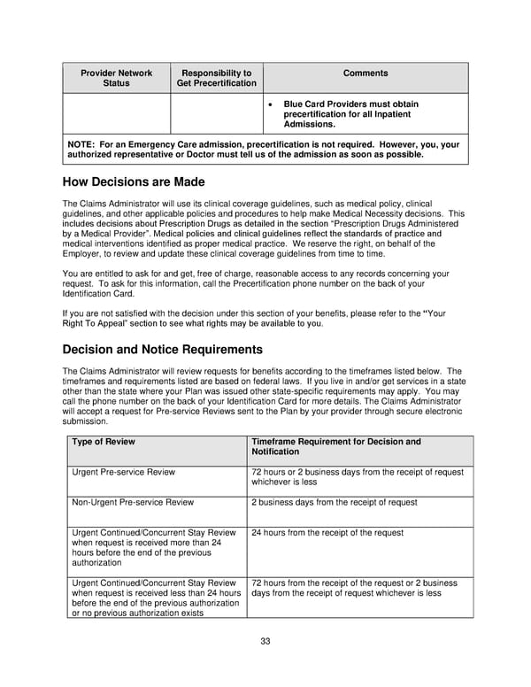 2025 Retiree Indemnity Plan Booklet - Page 34