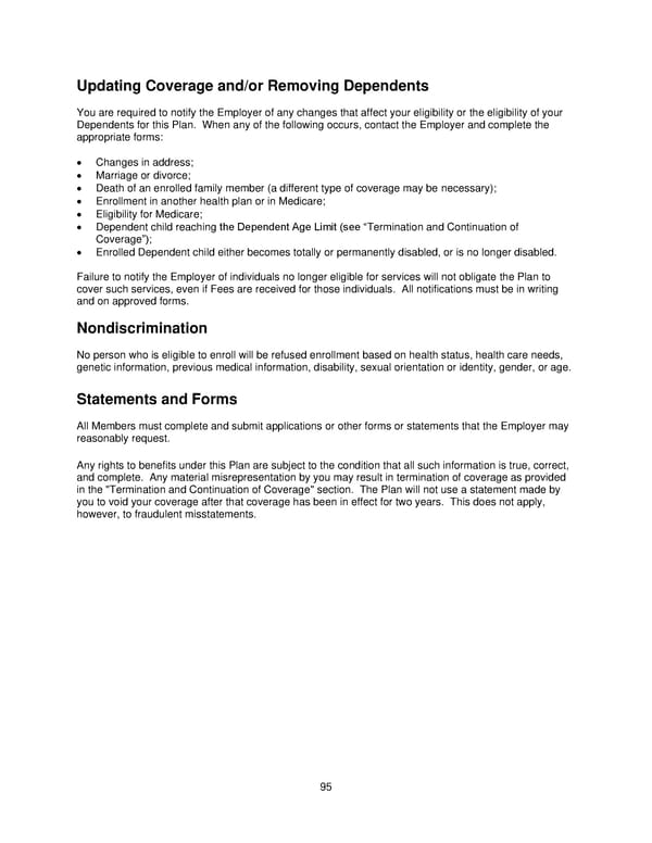 2025 Retiree Indemnity Plan Booklet - Page 96