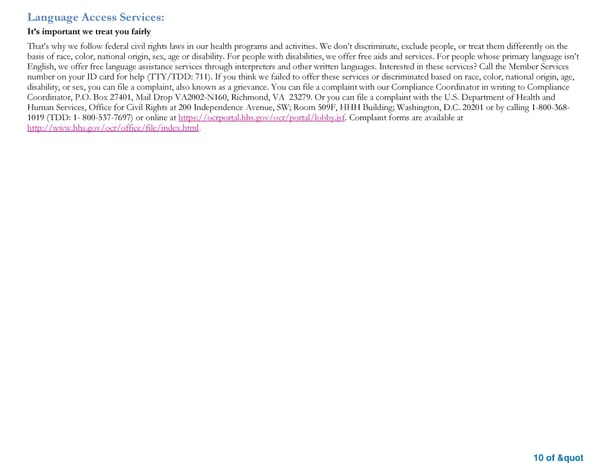 Summary of Benefits and Coverage - Ball State University PPO Health Plan - Page 10