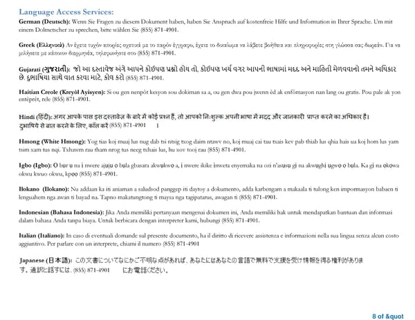 Summary of Benefits and Coverage: Retiree Over Age 65/Medicare Disabled EGWP Health Plan CMM - Page 8