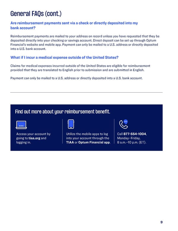 Guide to Utilizing Your Retiree Healthcare Savings Account - Page 9