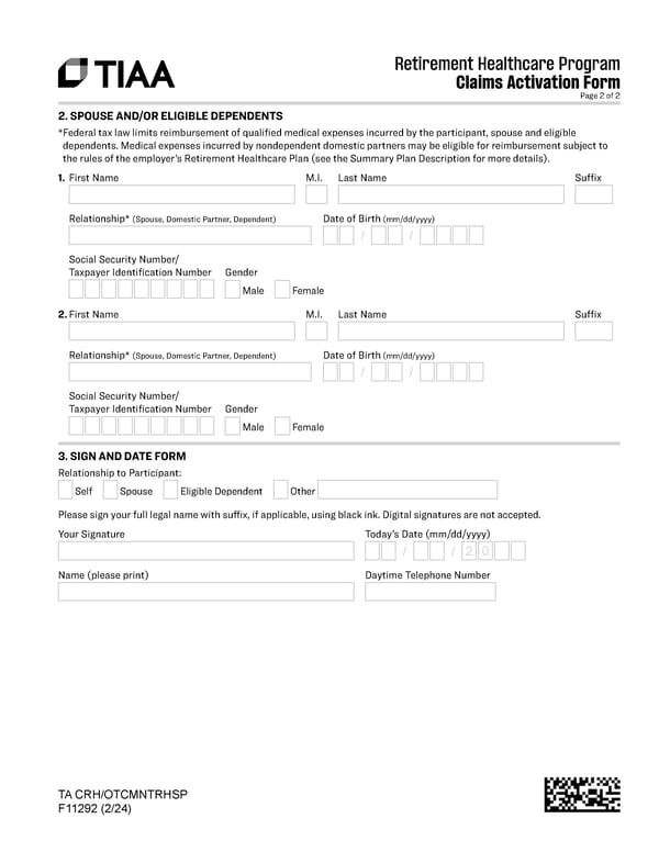 Guide to Utilizing Your Retiree Healthcare Savings Account - Page 12