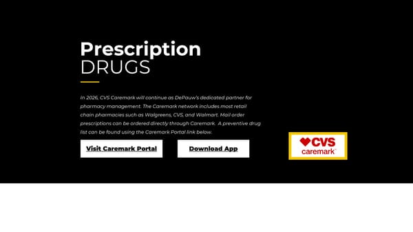 DePauw University Pre-65 Retiree Benefits Package 2026 - Page 10