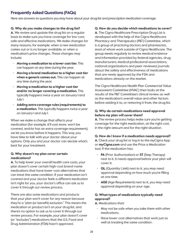 Cigna Healthcare Standard 4-Tier Prescription Drug List - Page 28