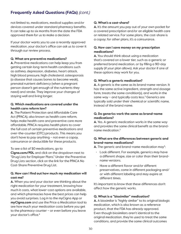 Cigna Healthcare Standard 4-Tier Prescription Drug List - Page 30