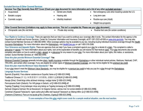 [Surest] UHC Medical Plan Summary - Page 7