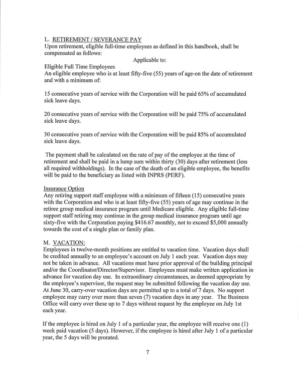 Support Staff Handbook - Page 7