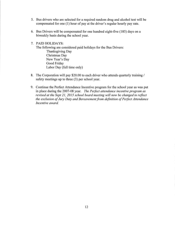 Support Staff Handbook - Page 12