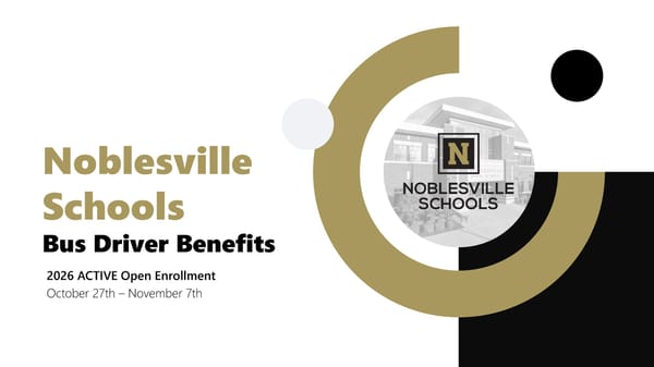 Noblesville Schools Bus Driver Benefits Guide 2026 - Page 1