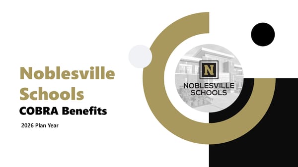 Noblesville Schools COBRA Benefits 2026 - Page 1
