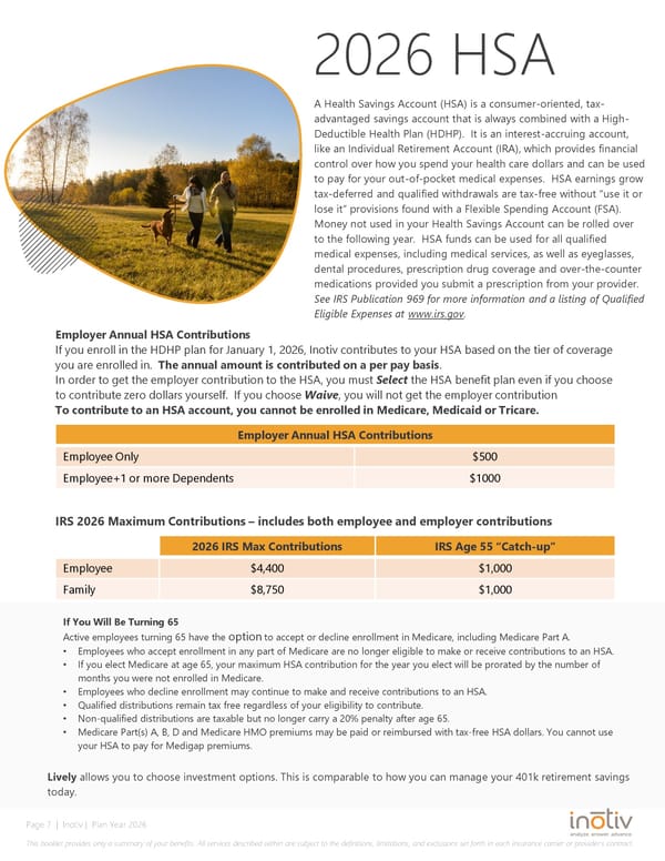 2026  Open Enrollment Employee Benefits Guide - Page 7