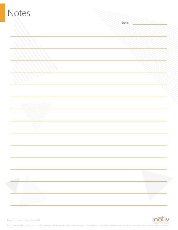 2026  Open Enrollment Employee Benefits Guide - Page 15