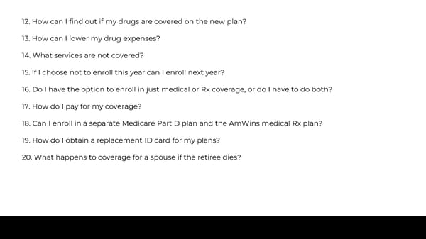 DePauw University 2026 Post 65 Retiree Benefits Package - Page 20