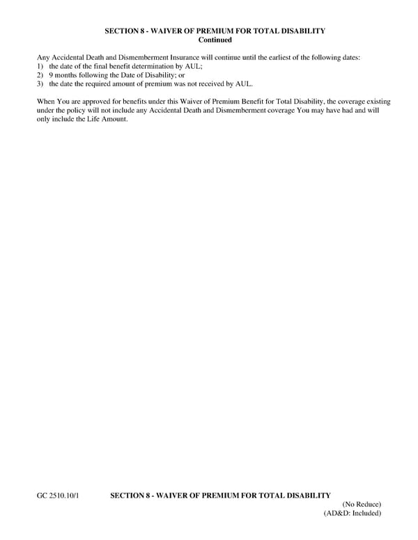 Certificate of Insurance: Class 1 - Page 17