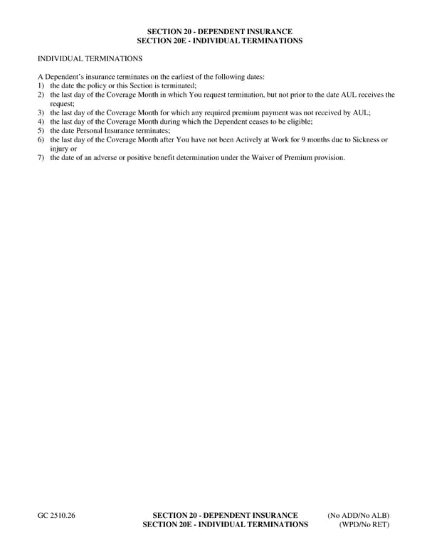 Certificate of Insurance: Class 1 - Page 42
