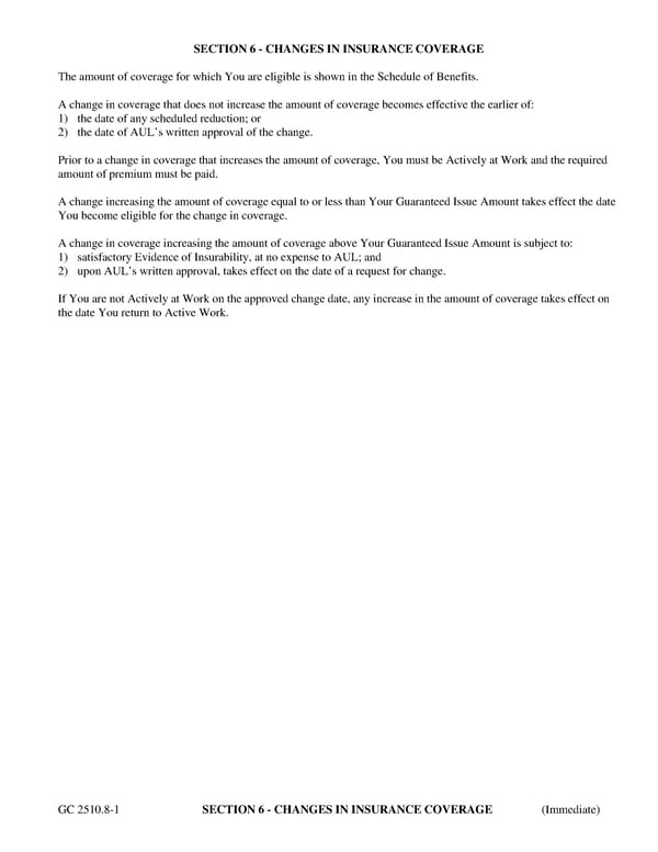 Certificate of Insurance: Class 2 - Page 14