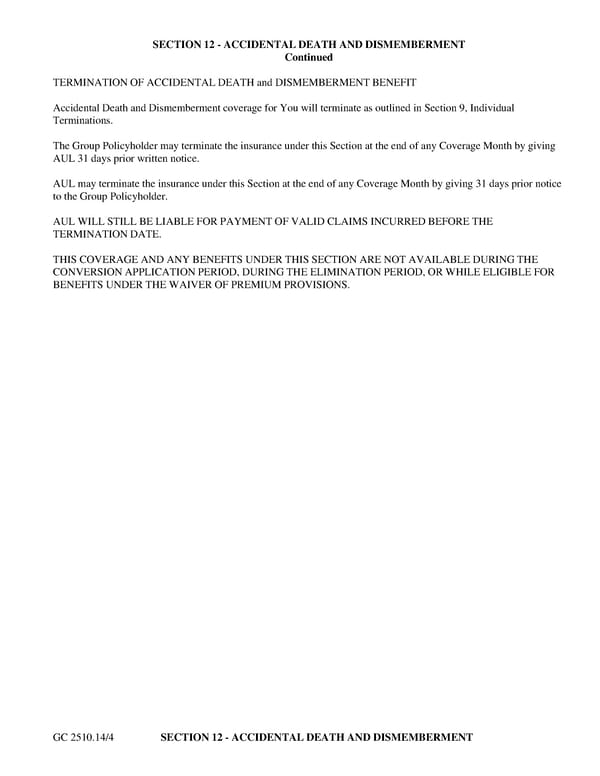 Certificate of Insurance: Class 2 - Page 26