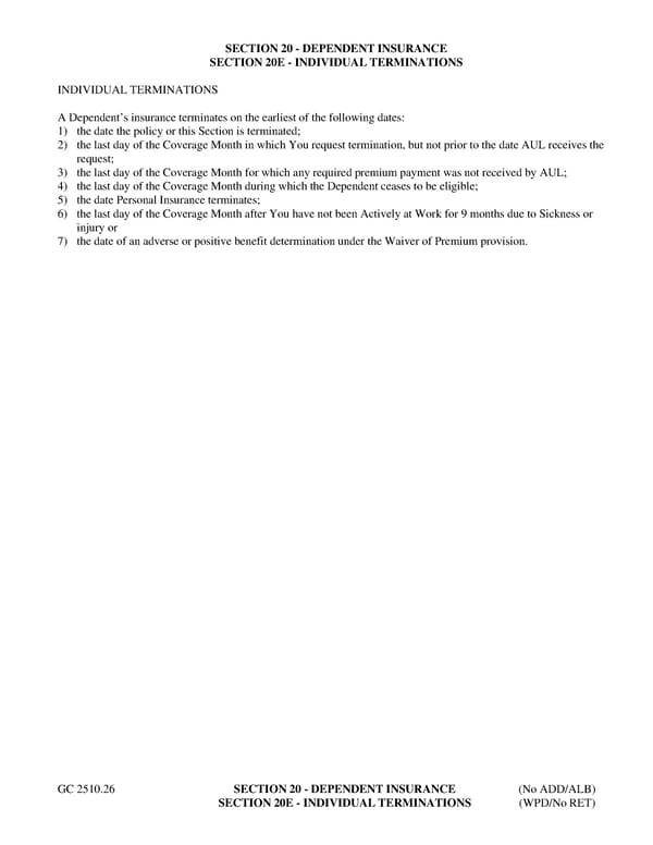 Certificate of Insurance: Class 2 - Page 42