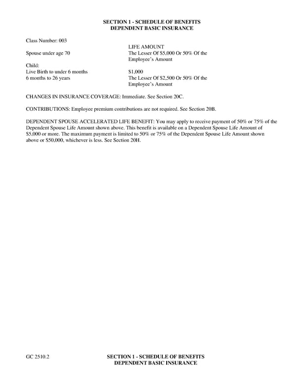Certificate of Insurance: Class 3 - Page 6