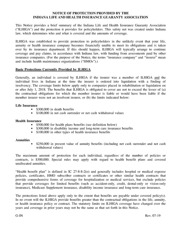 Certificate of Insurance: Class 3 - Page 52