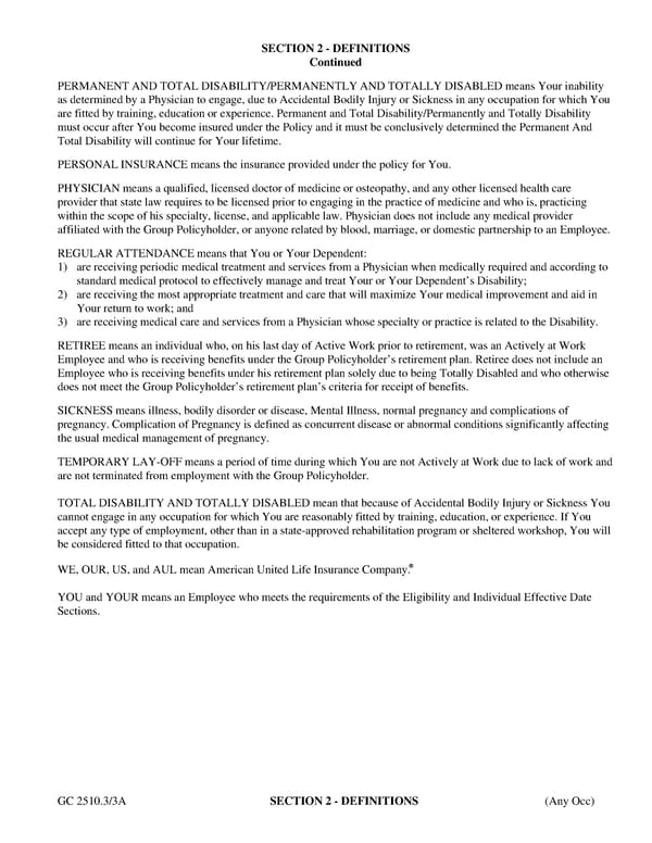 Certificate of Insurance: Class 6 - Page 8