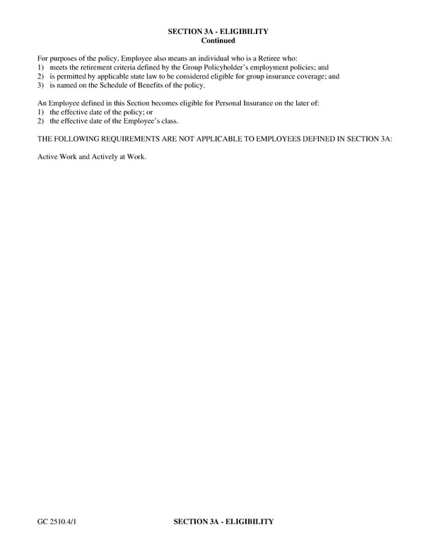 Certificate of Insurance: Class 6 - Page 10