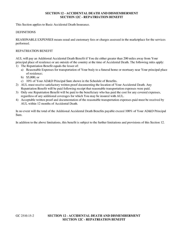 Certificate of Insurance: Class 7 - Page 30