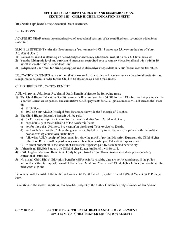 Certificate of Insurance: Class 7 - Page 31