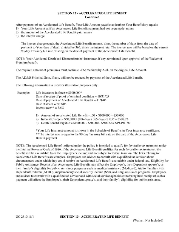 Certificate of Insurance: Class 7 - Page 34