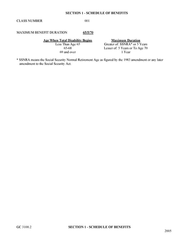 Certificate of Insurance for Group Long Term Disability Income Insurance - Page 6