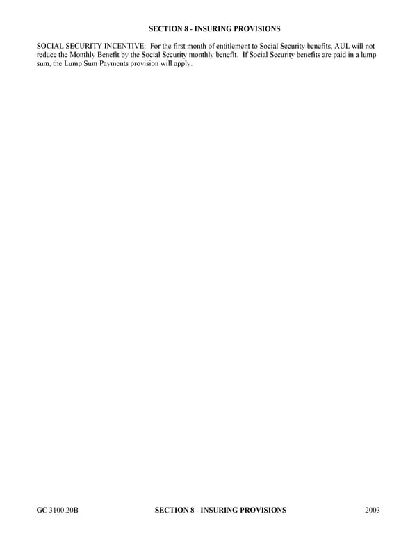 Certificate of Insurance for Group Long Term Disability Income Insurance - Page 33