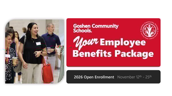 Goshen Community Schools Employee Benefits Guide Website - Page 1