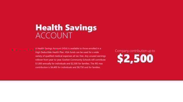 Goshen Community Schools Employee Benefits Guide Website - Page 13