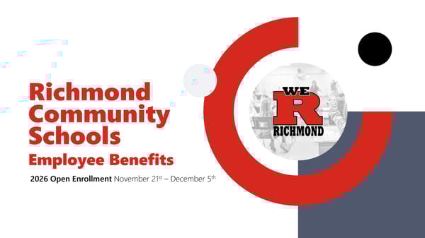 Richmond Community Schools Employee Benefits - Page 1